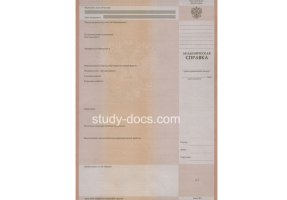 Академическая справка в Одинцово