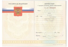 Аттестат за 11 класс 2007-2009 в Одинцово
