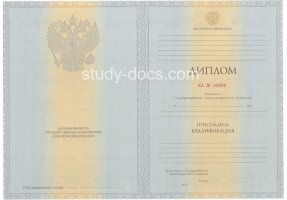 Диплом специалиста 2012-2013 в Одинцово